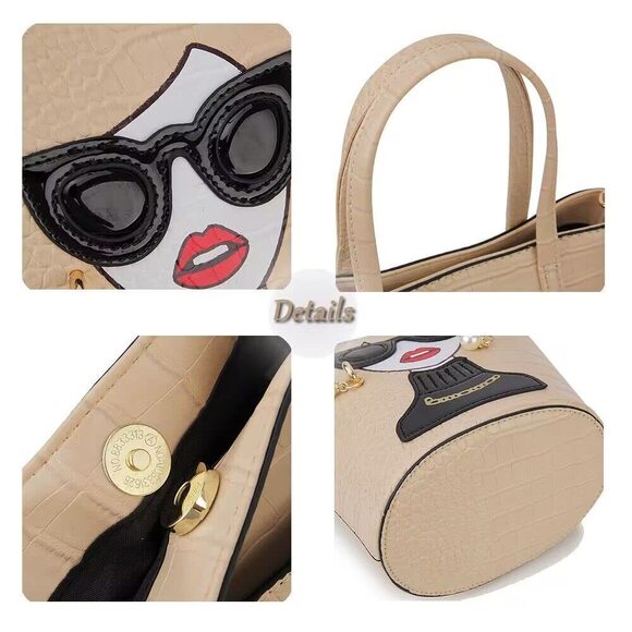 Bag Pebble Grain Domed Satchel - Picture 5 of 9